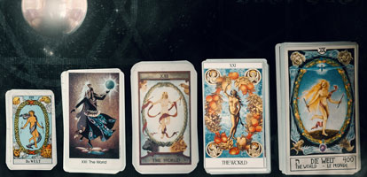 Diferentes barajas del tarot