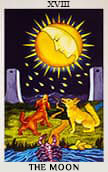 love tarot The Moon