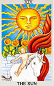love tarot The Sun