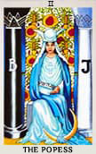 love tarot The Popess