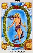 love tarot The World